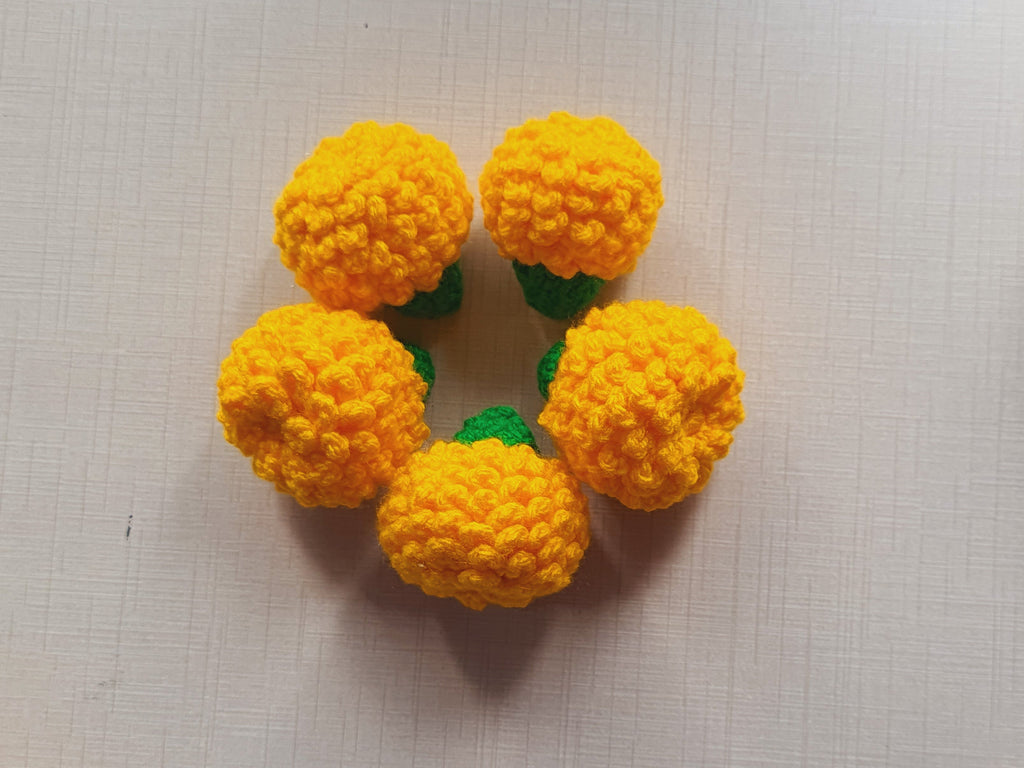 Marigold - Yellow (set of 5)