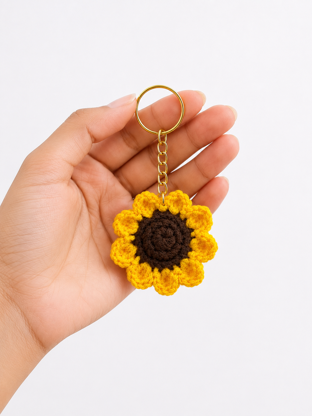 Sun Flower Keychain