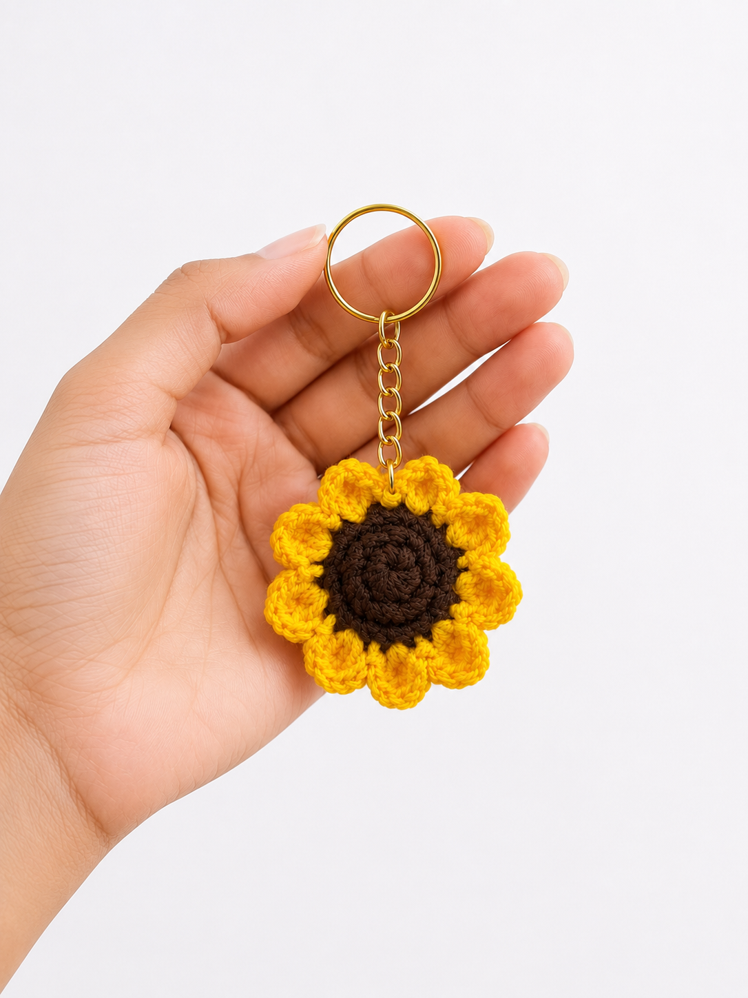 Sun Flower Keychain