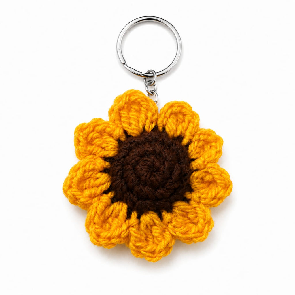 Sun Flower Keychain